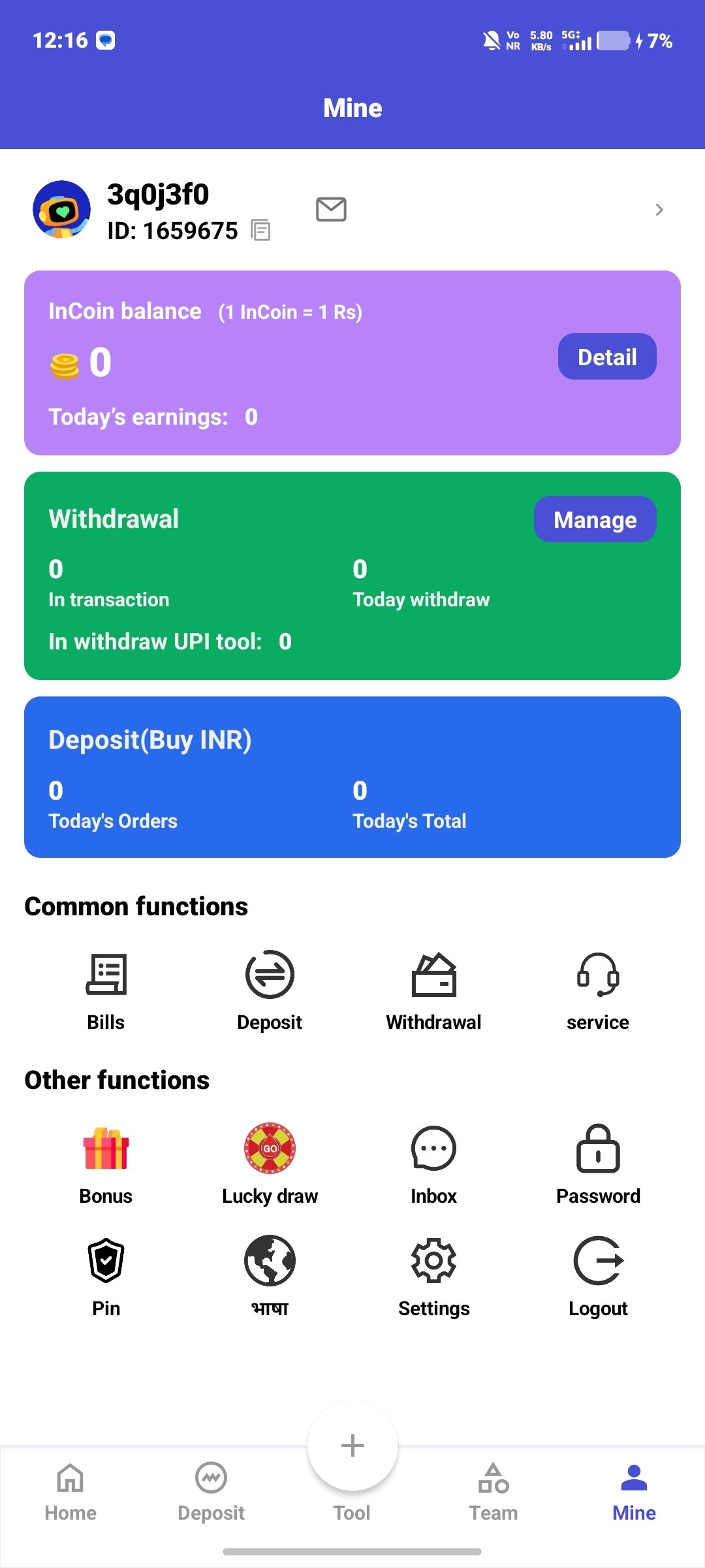 Incoin Pay Referral Page - Earn Commission on Invites via Incoinpay